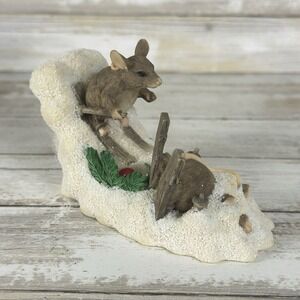 Charming Tails Dean Griff Hot Doggin Figurine Fitz & Floyd